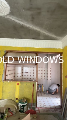 Double Glass Aluminium Alloy Bi-Folding Windows Anti-Theft Sound Insulation Impact Aluminum Frameless Bifold Window