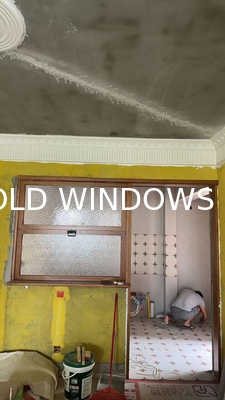 Double Glass Aluminium Alloy Bi-Folding Windows Anti-Theft Sound Insulation Impact Aluminum Frameless Bifold Window