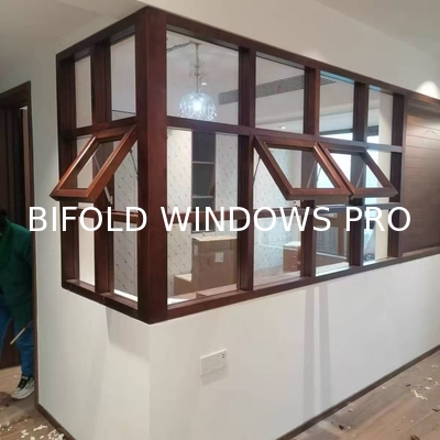 China Aluminum Bifold Window Double Glazing Tempered Glass Aluminium Folding Windows