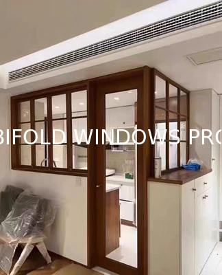High Quality Hot Sale Frameless Sliding Exterior Glass Folding window