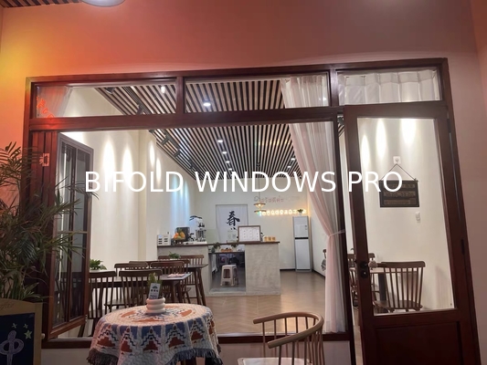Modern Design Australian Standard Multi Functions Folding Glass windows Interior Aluminum Sliding Bifold Windows