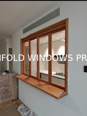 Hot Style Design Wholesale Commercial Use Bifold Folding Windows