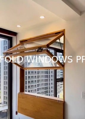 Hot Style Design Wholesale Commercial Use Bifold Folding Windows