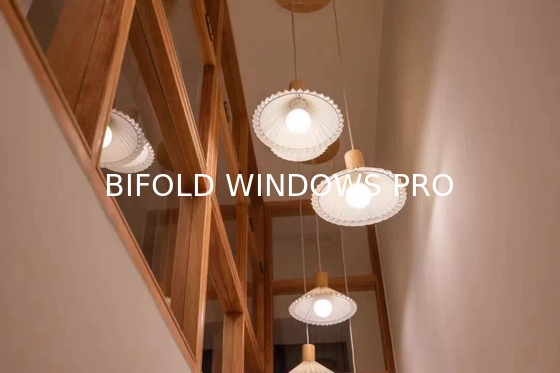 Bi Fold Slide up Top Others Vertical Fold Bifold Commercial Sliding Pass Through Aluminum Glass Window