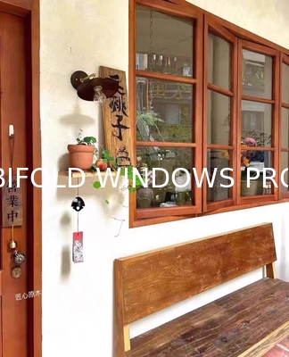 Modern Aluminum Vertical Folding Window, Push up Fold up Glass Folding Window