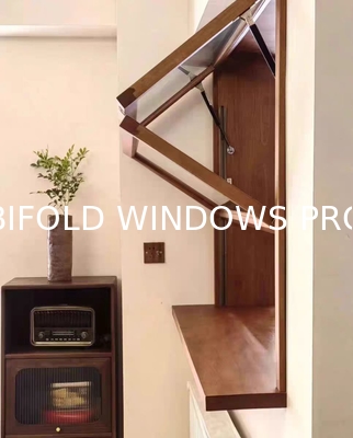Exterior Bi Folding Window Folding Glass Window Aluminium Bifold windows