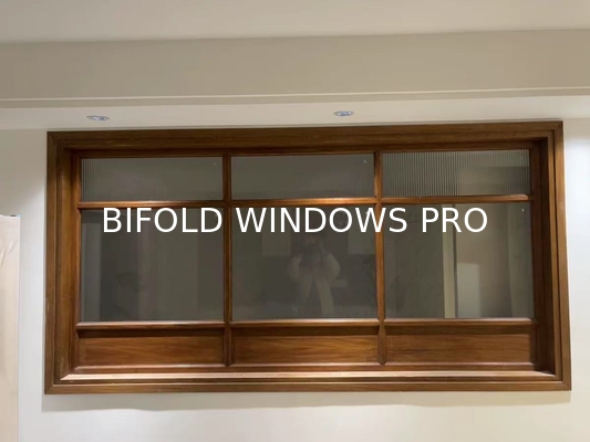 Window for Canada&Usa Market Customized Style and Size Powder Coated Folding Bifold Windows