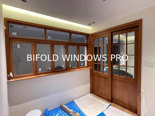 Window for Canada&Usa Market Customized Style and Size Powder Coated Folding Bifold Windows