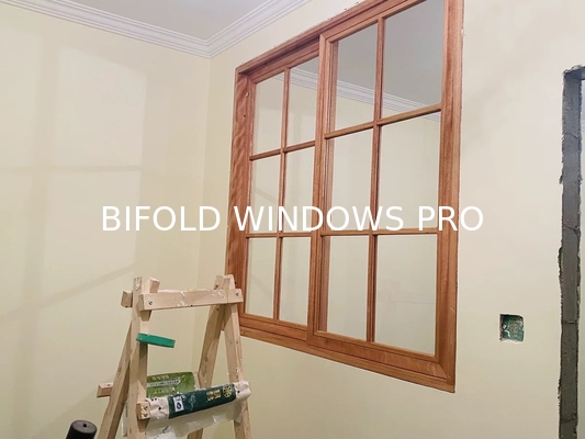 Window for Canada&Usa Market Customized Style and Size Powder Coated Folding Bifold Windows