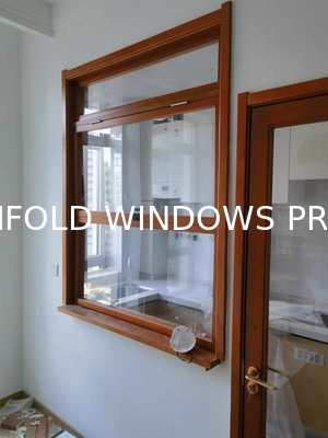 Anti-Theft Insulated Folding Window Bulletproof Hurricane-Resistant Double Glazed Aluminum for Homes