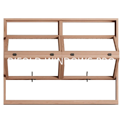 DERCHI Fold up Black Aluminium Bifold Windows Double Glazed Glass Balcony Vertical Folding Window
