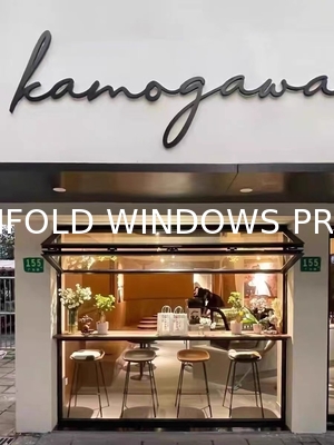 Horizontal Folding Windows with Heat Insulation - Free Samples