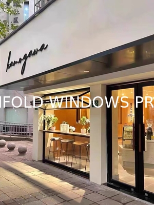 Horizontal Folding Windows with Heat Insulation - Free Samples
