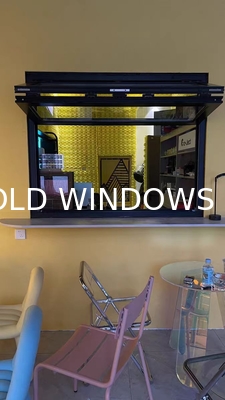 Retail Store Folding Windows - Secure Display Openings