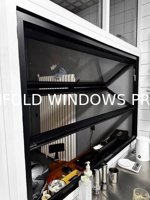 Retail Store Folding Windows - Secure Display Openings