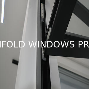 Awning-Style Folding Windows - Rain-Proof Ventilation