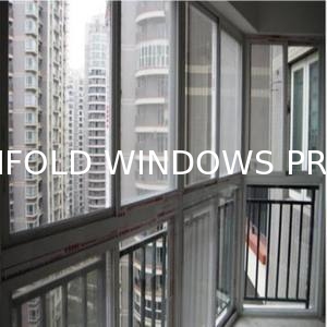 Awning-Style Folding Windows - Rain-Proof Ventilation