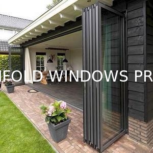 Fire-Rated Folding Windows - EI60 Certification