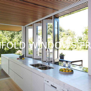 Fire-Rated Folding Windows - EI60 Certification