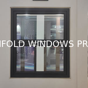High-Ventilation Folding Windows - Adjustable 180-Degree Opening
