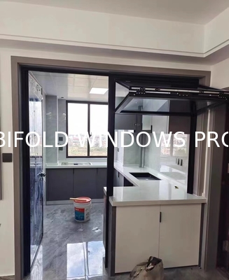 High Quality Sound Proof Aluminium Windows Bifold Glass Window Screens Bifold Aluminium Doors and windows