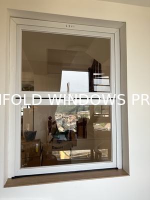 High Quality Sound Proof Aluminium Windows Bifold Glass Window Screens Bifold Aluminium Doors and windows