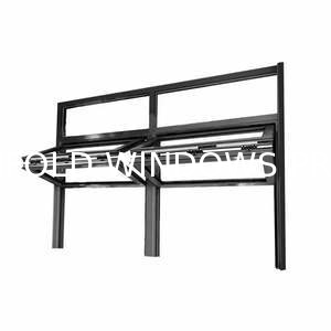 Accessible Folding Windows - Low-Operation Force Handles for Elderly