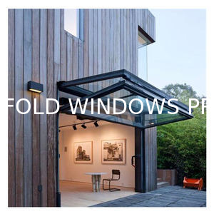 Accessible Folding Windows - Low-Operation Force Handles for Elderly