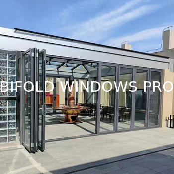 Tiny House Folding Windows - Space-Optimized Folding Tracks