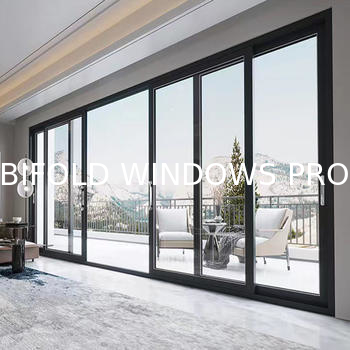 Tiny House Folding Windows - Space-Optimized Folding Tracks