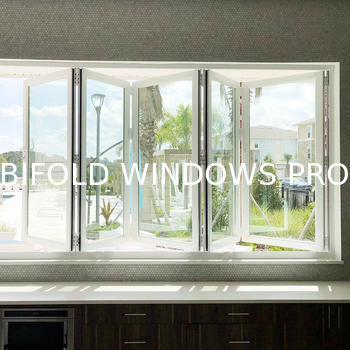 Folding Window Walls - Max 90% Open View for Oceanfront Villas
