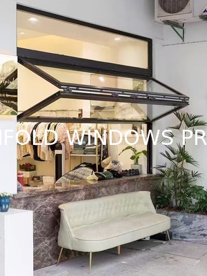 Basement Egress Folding Windows - Emergency Exit Compliant