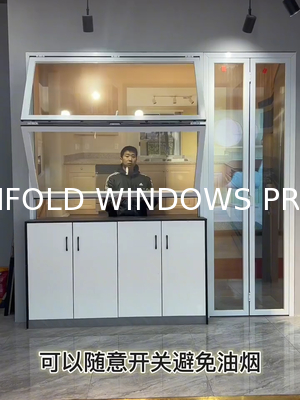 Basement Egress Folding Windows - Emergency Exit Compliant