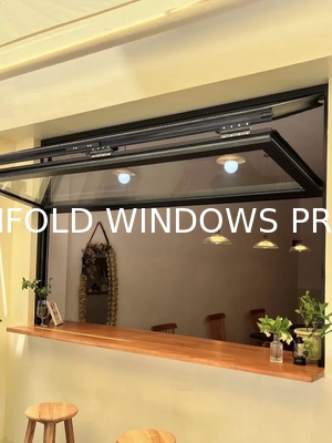 Basement Egress Folding Windows - Emergency Exit Compliant