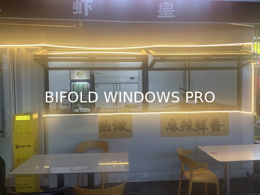 6063-T5 Aluminum Folding Windows | 20mm Slim Sightlines