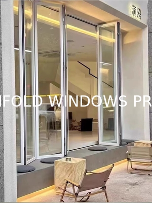Thermal Broken Folding Windows - Polyamide Barrier Against Heat Loss