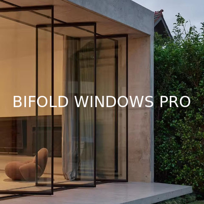 Frameless Folding Windows - Structural Bolt Fixing System
