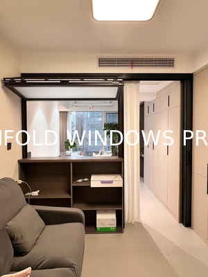 Retractable Screen Folding Windows - Invisible Mesh Storage