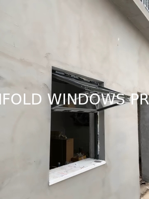 Recycled Aluminum Folding Windows - 85% Post-Consumer Content