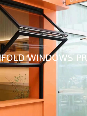 Premium Thermal Broken 6063-T6 Marine Aluminum Folding Windows - Polyamide 6.6 Insulation Barrier