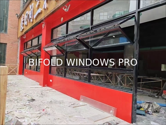 Quadruple Low-E Argon/Krypton Hybrid Glazed Folding Windows - Ug=0.28W/m²K Arctic Edition