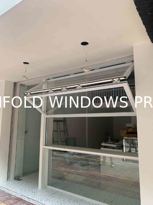 Electrostatic Epoxy-Polyester Powder-Coated Folding Windows - 68 RAL/NCS Color Library