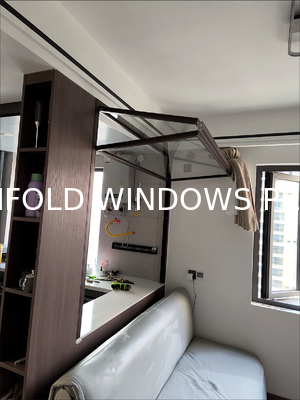Structural Silicone Glazed Flush-Fit Folding Windows - 0mm Visual Frame Obstruction