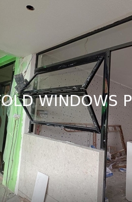 Ergonomic Counterbalance Pivot Hinge Folding Windows - Single-Finger Effortless Operation