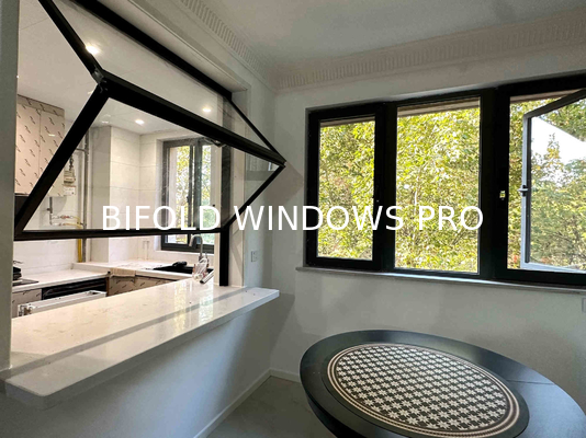 Magnetic GHOSTOP Pro+ Concealed Retention Folding Windows - Auto-Aligning Catch System