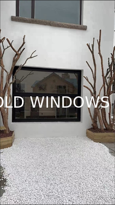 Hybrid Solid Oak Interior with Aluminum Clad Folding Windows - 5mm Wood Veneer Options