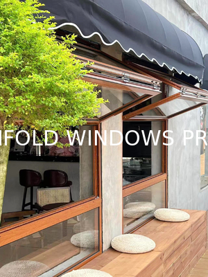 Dorma TS 93 Soft-Close Hydraulic Hinge Folding Windows - Silent Operation Technology