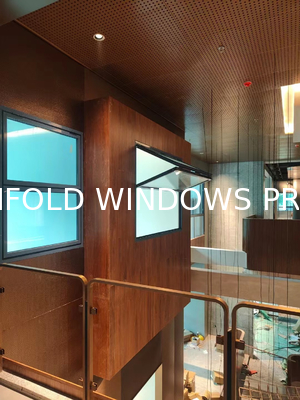 85% Post-Consumer Recycled Aluminum Folding Windows - Cradle-to-Cradle Silver Certified