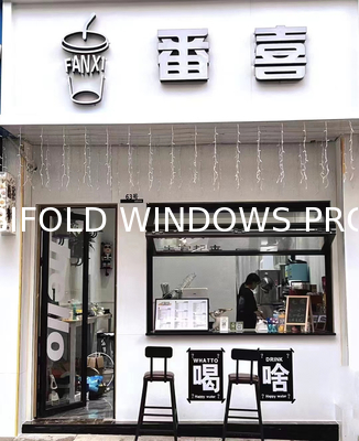 85% Post-Consumer Recycled Aluminum Folding Windows - Cradle-to-Cradle Silver Certified