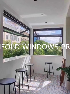 Smart Home IoT Motorized Folding Windows - Wi-Fi/Bluetooth/Zigbee Tri-Protocol Control